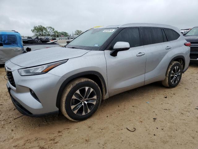 TOYOTA HIGHLANDER 2020 with VIN 5TDGZRAH7LS501126 - Photo from auction