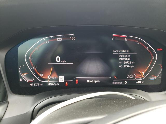 Photo 9 from auction – 2020 BMW 330XI with VIN 3MW5R7J05L8B15347