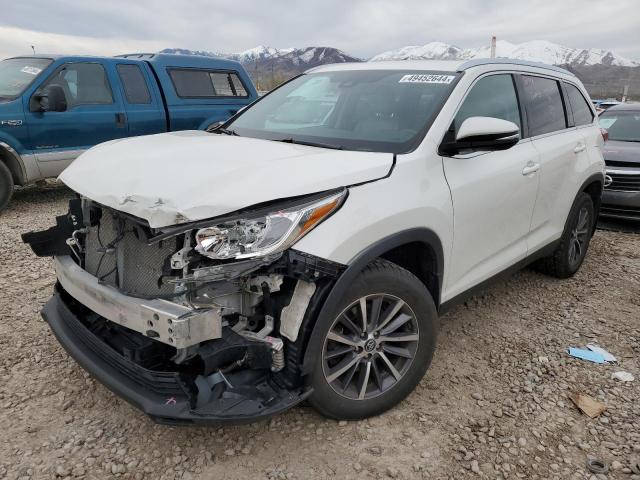 Photo 1 from auction – 2019 TOYOTA HIGHLANDER with VIN 5TDJZRFH3KS583191