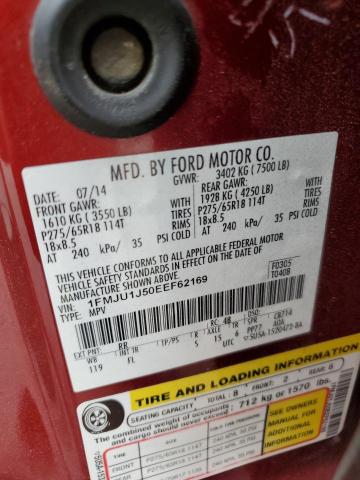 Photo 14 from auction – 2014 FORD EXPEDITION with VIN 1FMJU1J50EEF62169