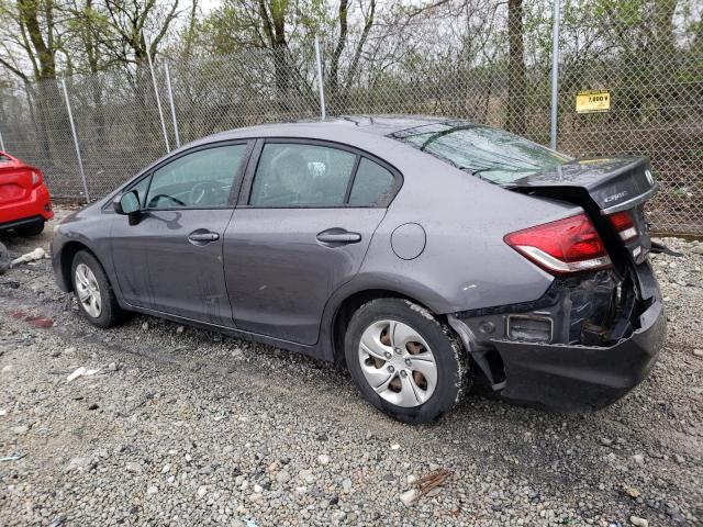 Photo 2 from auction – 2014 HONDA CIVIC LX with VIN 19XFB2F57EE031165