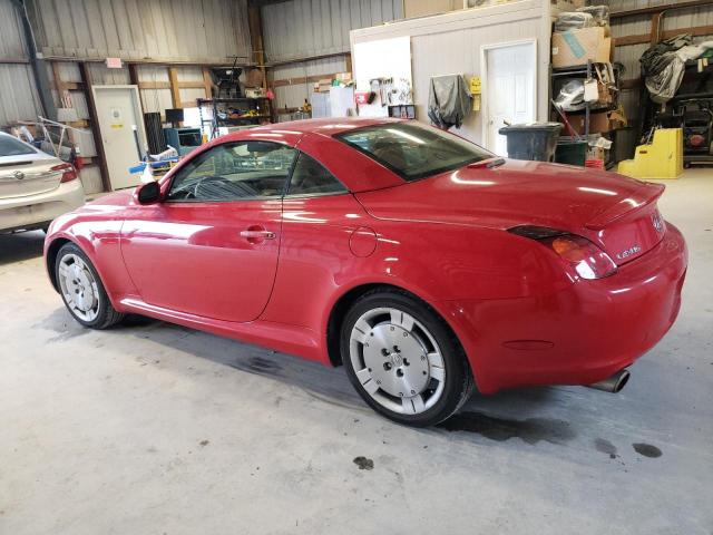Photo 2 from auction – 2002 LEXUS SC 430 with VIN JTHFN48Y920031018
