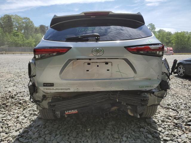 Photo 6 from auction – 2022 TOYOTA HIGHLANDER with VIN 5TDBZRBH0NS183409