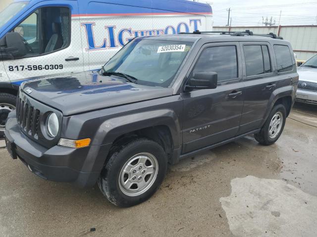 Photo 1 from auction – 2015 JEEP PATRIOT SP with VIN 1C4NJRBB8FD412786