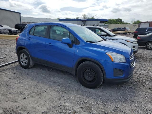 Photo 4 from auction – 2016 CHEVROLET TRAX LS with VIN KL7CJKSB9GB728447