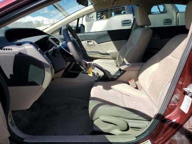 Photo 7 from auction – 2012 HONDA CIVIC LX with VIN 19XFB2F53CE320928