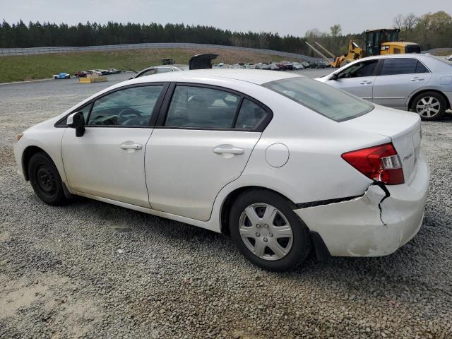 Photo 2 from auction – 2012 HONDA CIVIC LX with VIN 19XFB2F59CE101052