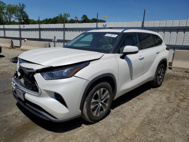 TOYOTA HIGHLANDER 2020 with VIN 5TDHZRAH8LS020127 - Photo from auction