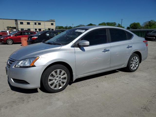 NISSAN SENTRA S 2014 with VIN 3N1AB7AP4EY297907 - Photo from auction