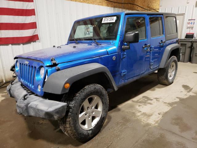 JEEP WRANGLER U 2016 with VIN 1C4BJWDG0GL189998 - Photo from auction