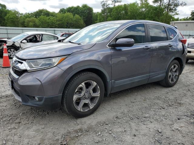 HONDA CR-V EX 2017 with VIN 7FARW1H50HE005552 - Photo from auction