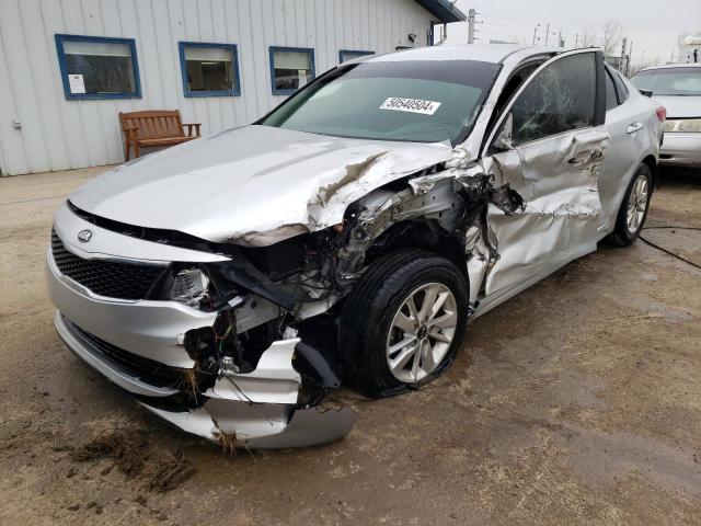 KIA OPTIMA LX 2018 with VIN 5XXGT4L36JG190695 - Photo from auction