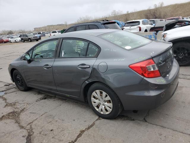 Photo 2 from auction – 2012 HONDA CIVIC LX with VIN 19XFB2E51CE053435