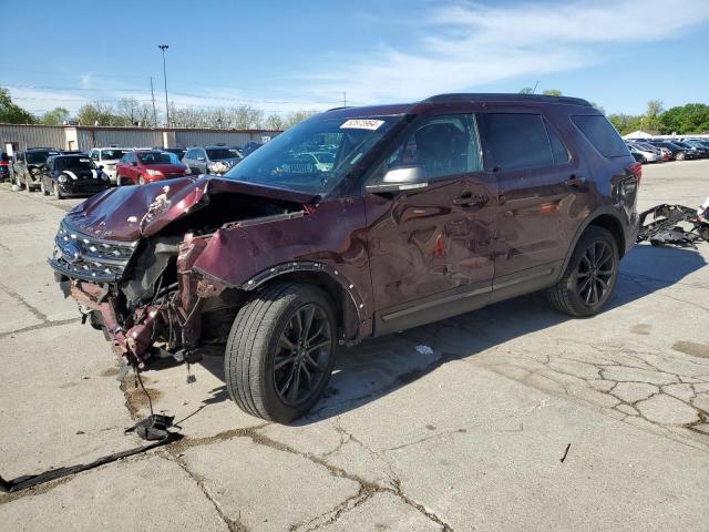 FORD EXPLORER X 2018 with VIN 1FM5K8D89JGA12974 - Photo from auction