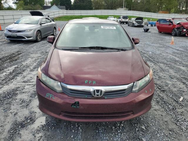 Photo 5 from auction – 2012 HONDA CIVIC LX with VIN 2HGFB2F5XCH572715