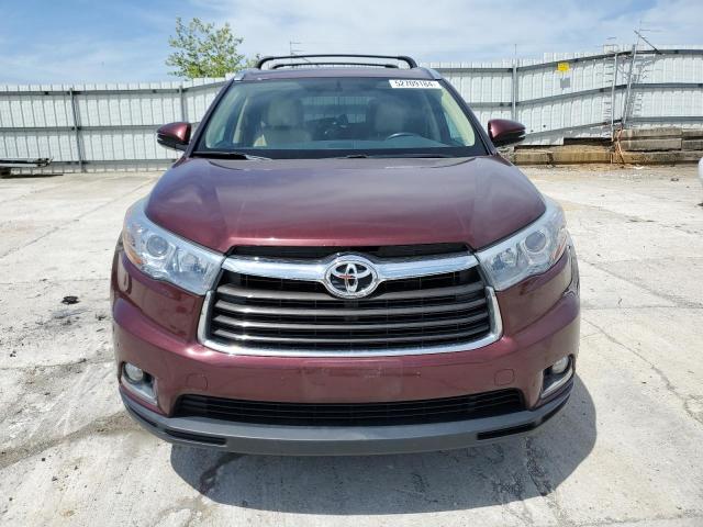 Photo 5 from auction – 2016 TOYOTA HIGHLANDER with VIN 5TDDKRFH5GS296833