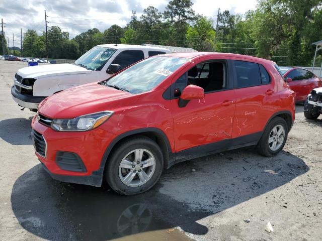 CHEVROLET TRAX 2020 with VIN KL7CJKSB2LB345735 - Photo from auction