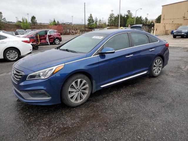 HYUNDAI SONATA SPO 2015 with VIN 5NPE34AF7FH047240 - Photo from auction