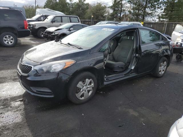 KIA FORTE LX 2015 with VIN KNAFK4A67F5313585 - Photo from auction