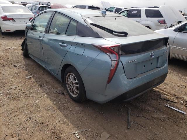 Photo 2 from auction – 2016 TOYOTA PRIUS with VIN JTDKARFU7G3008822