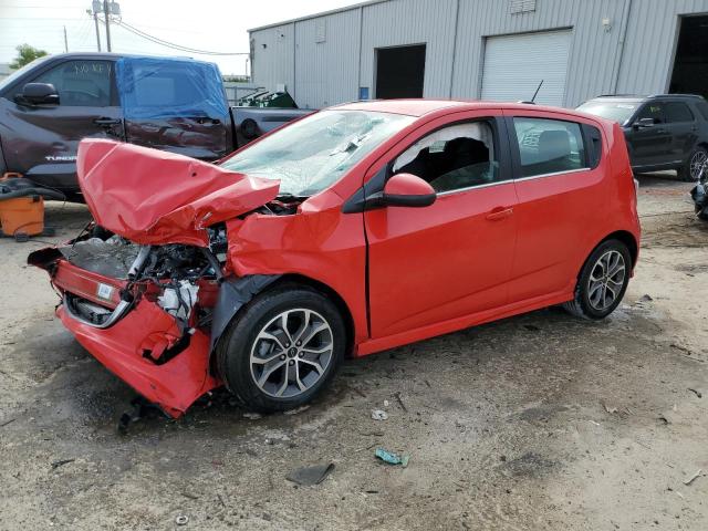 CHEVROLET SONIC LT 2019 with VIN 1G1JD6SB0K4112487 - Photo from auction