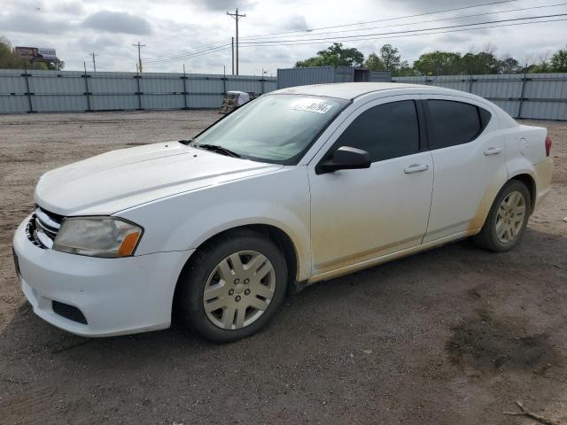 DODGE AVENGER SE 2012 with VIN 1C3CDZAB0CN136176 - Photo from auction