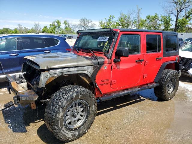 JEEP WRANGLER U 2015 with VIN 1C4BJWDG3FL532267 - Photo from auction