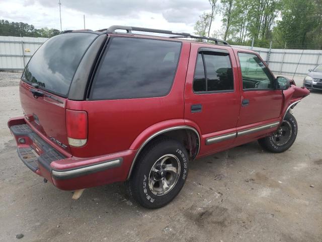 Photo 3 from auction – 1999 CHEVROLET BLAZER with VIN 1GNCS13W1X2237048