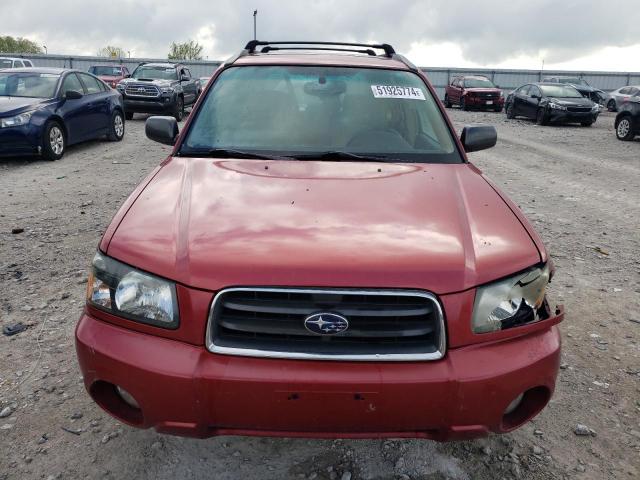 Photo 5 from auction – 2004 SUBARU FORESTER 2 with VIN JF1SG65664H712739