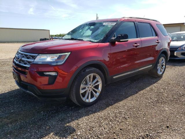 FORD EXPLORER X 2018 with VIN 1FM5K7D81JGB77976 - Photo from auction