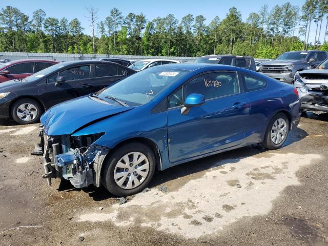 HONDA CIVIC LX 2012 with VIN 2HGFG3B50CH552230 - Photo from auction