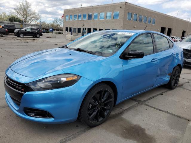 DODGE DART SXT S 2016 with VIN 1C3CDFFA4GD819153 - Photo from auction