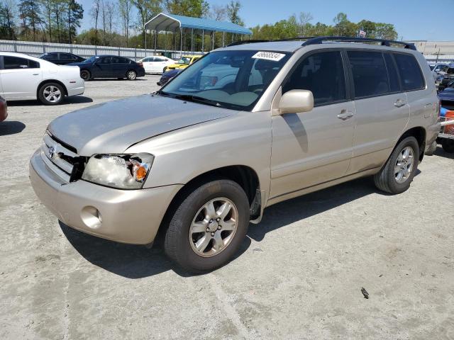 TOYOTA HIGHLANDER 2006 with VIN JTEGP21A560124038 - Photo from auction