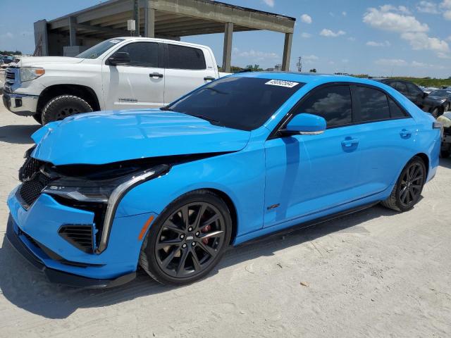 CADILLAC CT4-V 2023 with VIN 1G6DD5RLXP0107991 - Photo from auction