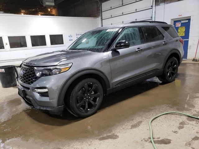 FORD EXPLORER S 2023 with VIN 1FMSK8KH8PGC03137 - Photo from auction