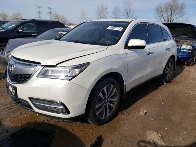ACURA MDX TECHNO 2015 with VIN 5FRYD3H63FB013741 - Photo from auction