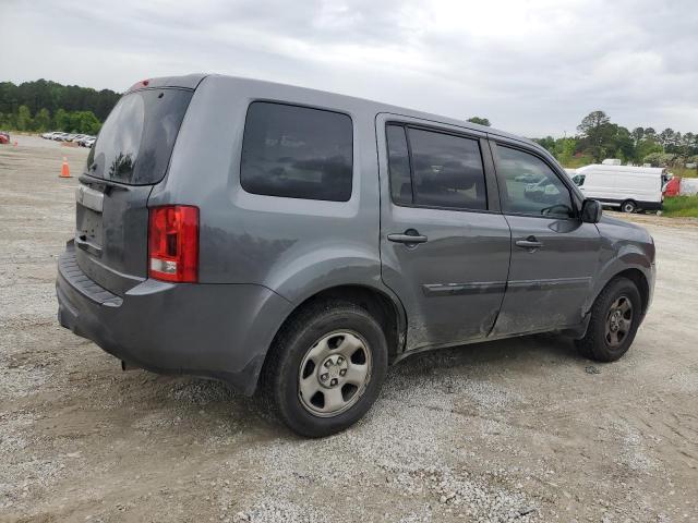 Photo 3 from auction – 2013 HONDA PILOT LX with VIN 5FNYF3H2XDB031109