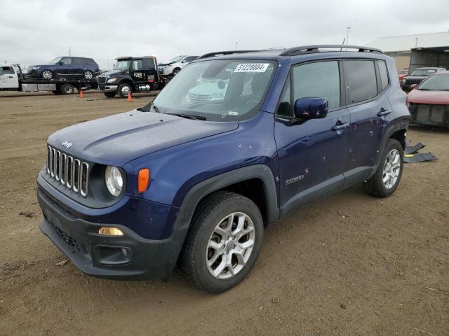 JEEP RENEGADE L 2017 with VIN ZACCJBBB3HPG10601 - Photo from auction