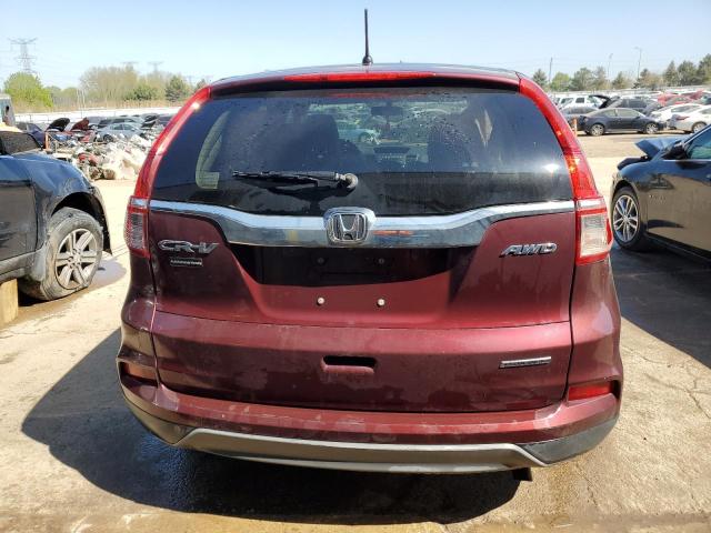 Photo 6 from auction – 2016 HONDA CR-V SE with VIN 5J6RM4H44GL027375