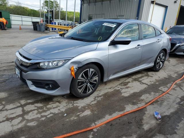 HONDA CIVIC EXL 2018 with VIN JHMFC1F75JX037113 - Photo from auction