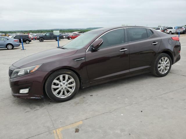 KIA OPTIMA LX 2014 with VIN 5XXGM4A71EG302893 - Photo from auction
