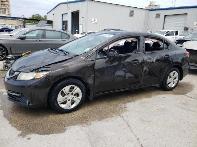 HONDA CIVIC LX 2013 with VIN 2HGFB2F52DH589350 - Photo from auction