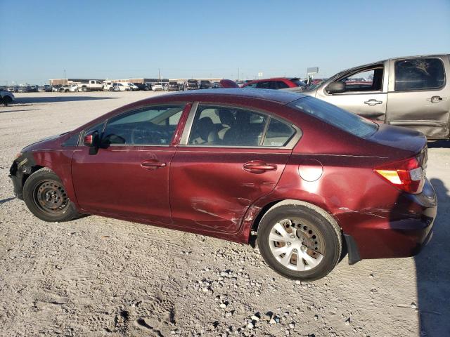 Photo 2 from auction – 2012 HONDA CIVIC LX with VIN 2HGFB2F55CH574873