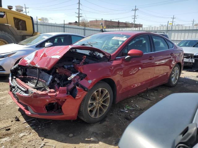 FORD FUSION SE 2019 with VIN 3FA6P0HD1KR110724 - Photo from auction