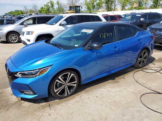 NISSAN SENTRA SR 2020 with VIN 3N1AB8DV8LY293405 - Photo from auction