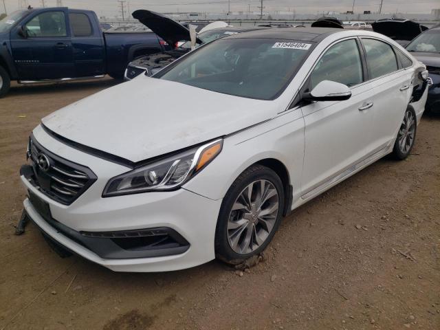 HYUNDAI SONATA SPO 2017 with VIN 5NPE34AB3HH495880 - Photo from auction