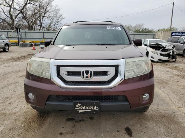 Photo 5 from auction – 2011 HONDA PILOT EXL with VIN 5FNYF4H50BB066075