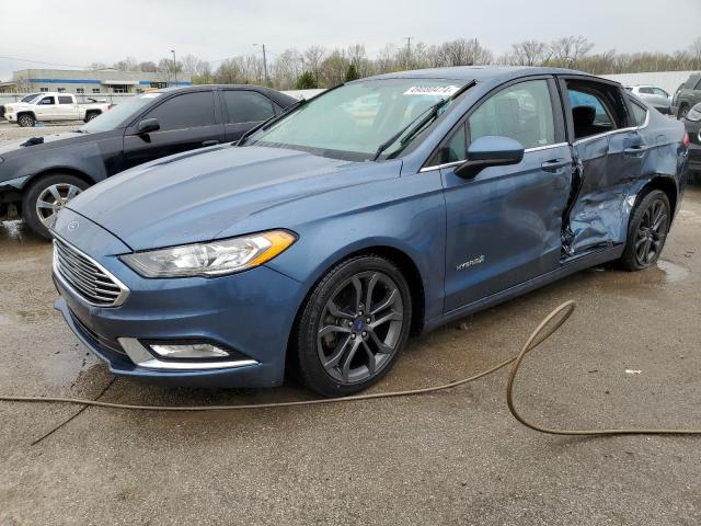 FORD FUSION SE 2018 with VIN 3FA6P0LU8JR138476 - Photo from auction