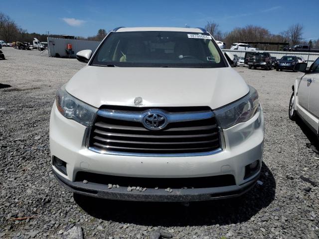 Photo 5 from auction – 2016 TOYOTA HIGHLANDER with VIN 5TDJKRFH8GS302210