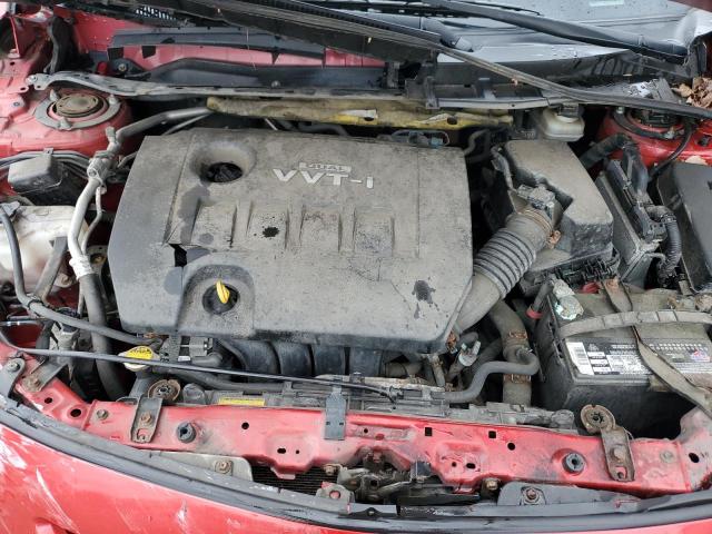 Photo 11 from auction – 2009 TOYOTA COROLLA BA with VIN JTDBL40E29J043443